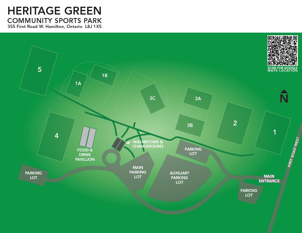 Heritage Green Site Map